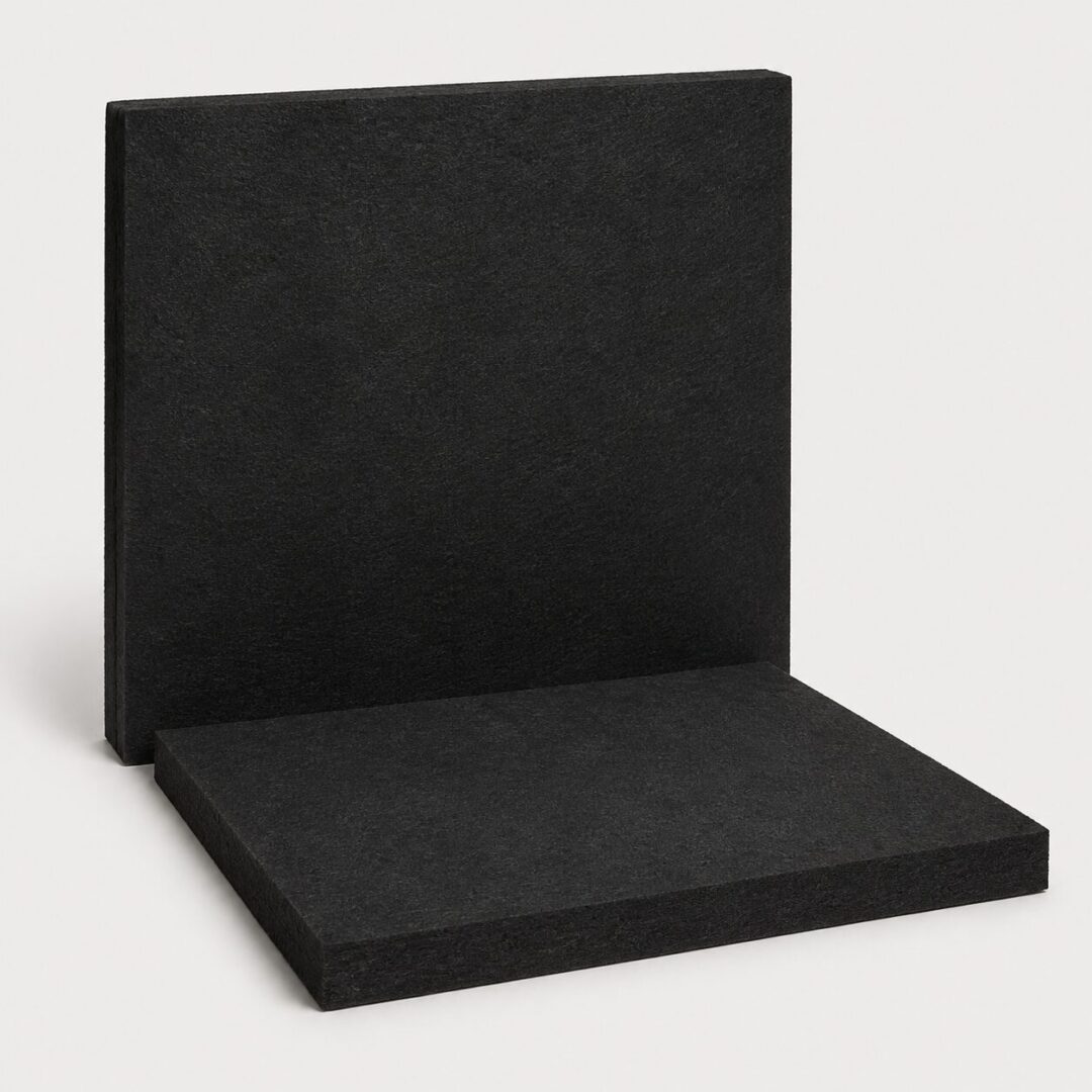 Placas negras de fibra de vidrio Black Acoustic Board ofrecidas por Protarsa