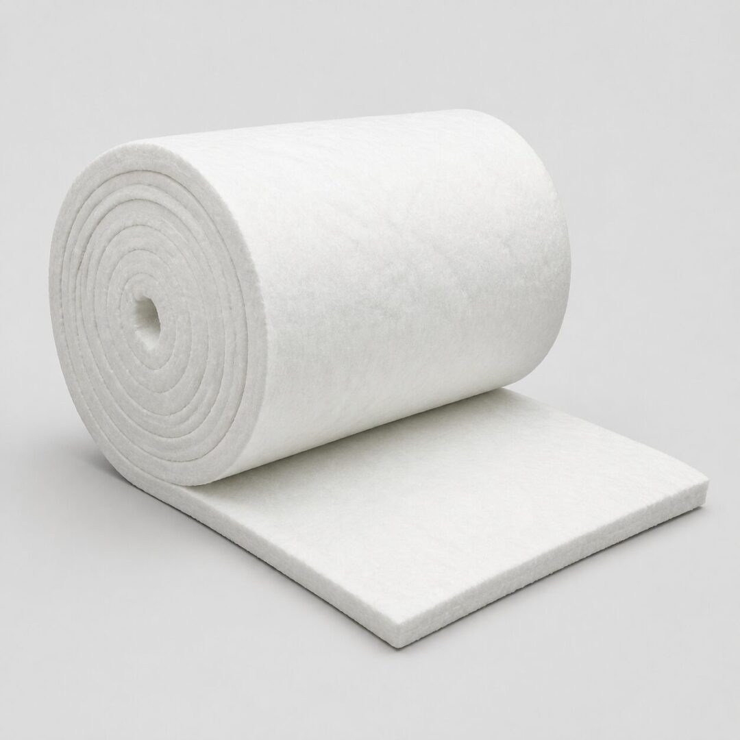 Colcha flexible de fibra cerámica para 1260 °C en rollo